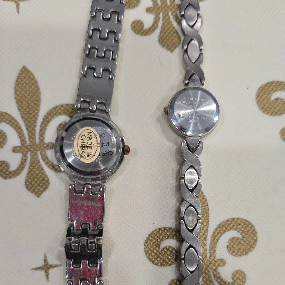 Silver and Gold Two-Tone Watches